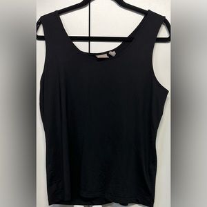 Chico’s Woman’s black cami -Size 2 = U.S. Large